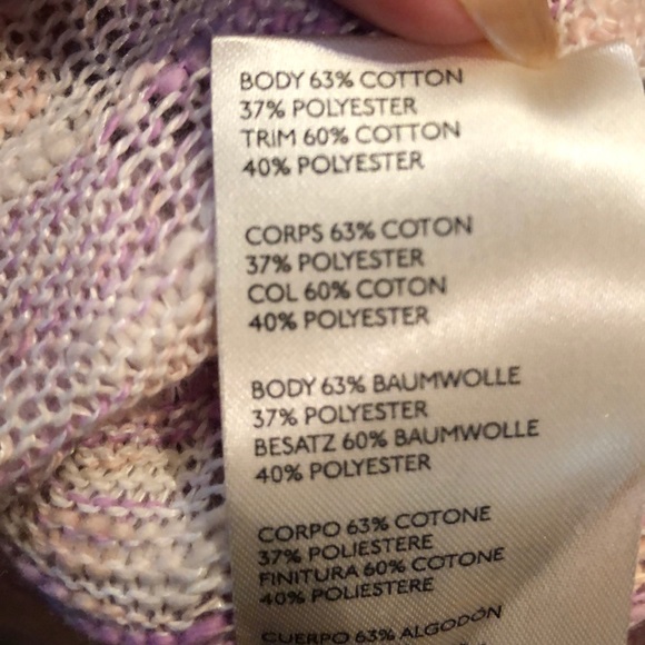 New Free People Spaced Out Pink Combo Top Size L - Picture 7 of 7